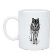 Чашка с волчицей
