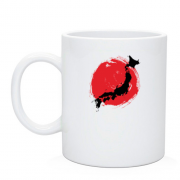 Чашка с символикой Японии