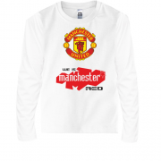 Детская футболка с длинным рукавом ManchesterUntd Logo