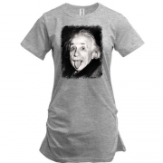 Подовжена футболка з Альбертом Ейнштейном