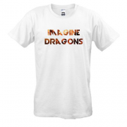 Футболки Imagine Dragons (вогняний дракон)
