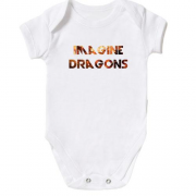 Детское боди Imagine Dragons (огненный дракон)