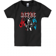 Детская футболка AC/DC АРТ