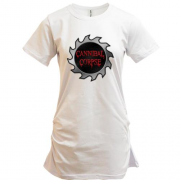Подовжена футболка Cannibal Corpse (пилка)