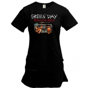 Подовжена футболка Green day Revolution Radio