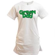 Подовжена футболка Green day (Street art logo)