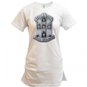 Подовжена футболка Guns N’ Roses (хрест)