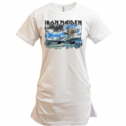 Подовжена футболка Iron Maiden - Монстр на літаку