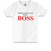 Детская футболка Boss