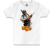 Детская футболка с персонажем PlayerUnknown’s Battlegrounds