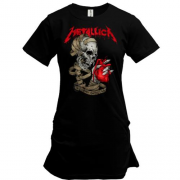 Подовжена футболка Metallica (Heart Explosive)