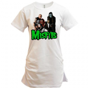 Подовжена футболка Misfits Band