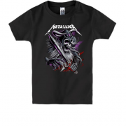 Детская футболка Metallica (со скелетом-воином)