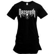 Подовжена футболка Nazareth (з сірим черепом)