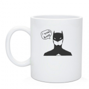 Чашка Batman - i work alone