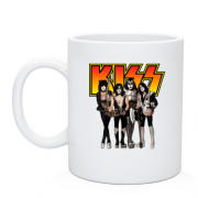 Чашка з рок групою KISS
