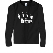Детская футболка с длинным рукавом The Beatles (лица) 2