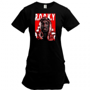Подовжена футболка з Asap Rocky в хіджабі