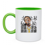 Чашка с Lil Wayne и зебрами