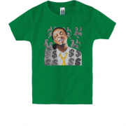 Детская футболка с Lil Wayne и зебрами