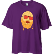 Футболка oversize з Rick Ross у формі піци