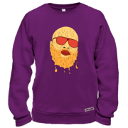 Свитшот с Rick Ross в форме пиццы