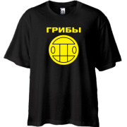 Футболка Oversize Грибы
