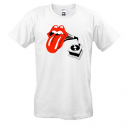 Футболка Rolling Stones (граммофон)
