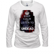 Лонгслив Keep calm and listen Hollywood Undead
