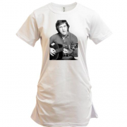 Подовжена футболка з Висоцьким і гітарою