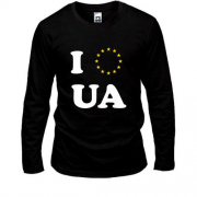 Лонгслив Люблю Европейскую Украину