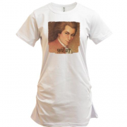 Подовжена футболка з Моцартом (2)