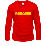 Лонгслив с логотипом "Borgore"
