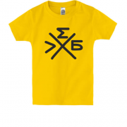 Детская футболка с логотипом группы "ХЛЕБ"