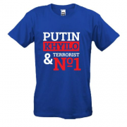 Футболка Putin - kh*lo & terrorist №1 (2)