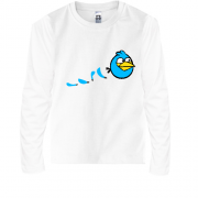 Детская футболка с длинным рукавом  Blue bird