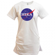 Подовжена футболка Ніка (NASA Style)