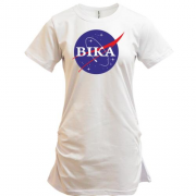 Подовжена футболка Віка (NASA Style)