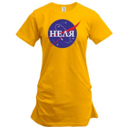 Подовжена футболка Неля (NASA Style)