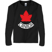 Детская футболка с длинным рукавом Team Canada