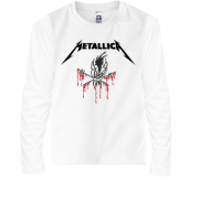 Детская футболка с длинным рукавом Metallica (Live at Wembley st