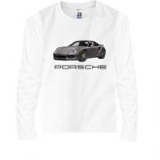 Детская футболка с длинным рукавом Porsche 911