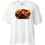 Футболка Oversize с Сойкой Пересмешницей (Голодные Игры)