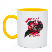 Чашка з Карате папугою Кешей