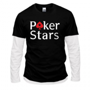 Лонгслив комби Poker Stars