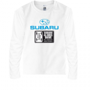 Детская футболка с длинным рукавом Subaru (2)