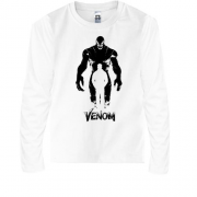 Детская футболка с длинным рукавом с силуэтом "Venom"
