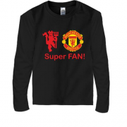 Детская футболка с длинным рукавом Manchester SuperFAN