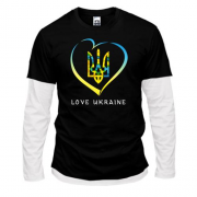 Комбінований лонгслів Love Ukraine