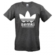 Футболка з написом "Semki"